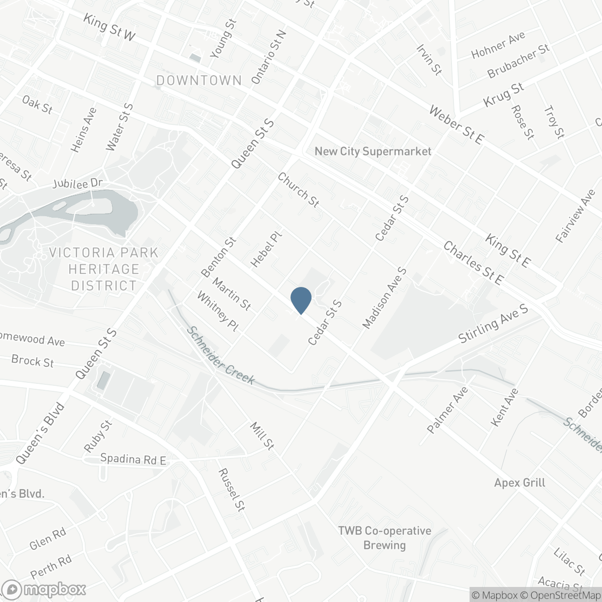 1 - 122 COURTLAND AVENUE E, Kitchener, Ontario N2H 1Y9